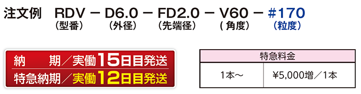 ʸ㡡RDV  D6.0  FD2.0  V60  #170